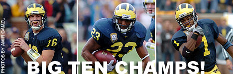 Big Ten Champs!!! Michigan Wolverines 2003